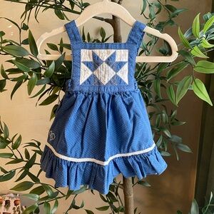 Vintage Ralph Lauren Pinafore Dress